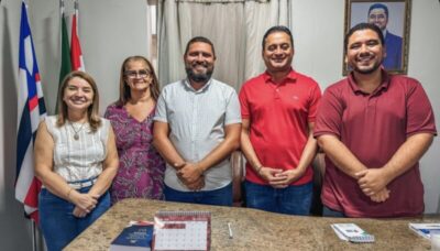 Visita Institucional do Senador Weverton Rocha à Prefeitura de Barreirinhas
