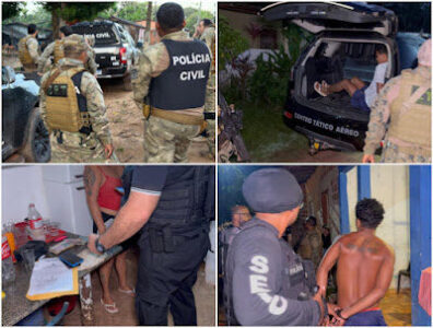 Megaoperação é deflagrada contra assaltantes de cargas de grãos no Maranhão