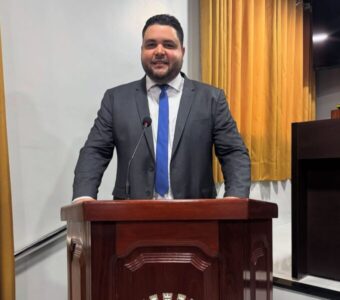 PRIMEIRO DISCURSO: Vereador Rodrigo Brasil fala em Gratidão, Reconhecimento e Esperança em Pinheiro