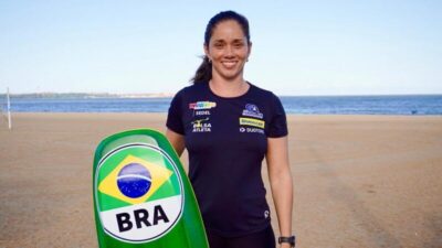 Bruno Lobo e Socorro Reis treinam de olho no Europeu de Fórmula Kite, na Turquia