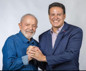 Felipe Camarão em visita ao presidente Lula