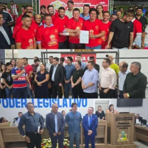 Ministro André Fufuca participa dos 261 anos de Pastos Bons e anuncia investimento de mais de R$ 1 milhão no esporte