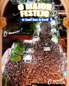 Segundo dia do Festejo de Sant’Ana tem recorde de público em Coelho Neto
