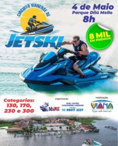 Viana se prepara para o maior circuito de Jet Ski da Baixada