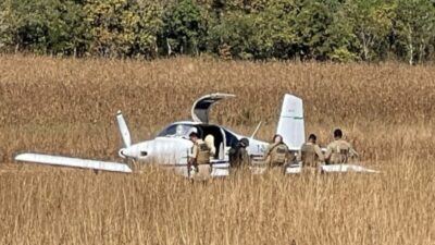 Aeronave em nome de prefeito é roubada no Maranhão e recuperada no Tocantins