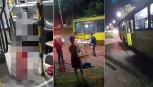 Durante tentativa de assalto a ônibus, suspeito morre e outro fica ferido em São Luís