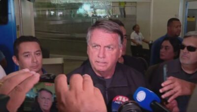 BOLSONARO DIZ QUE PRETENDE PROCESSAR HADDAD