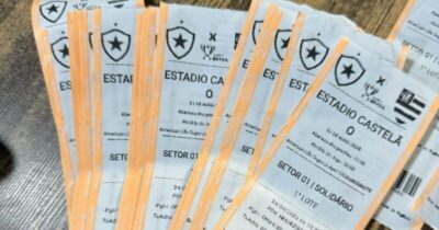 Polícia prende dupla que comercializava ingressos falsos para o jogo do Flamengo em São Luís