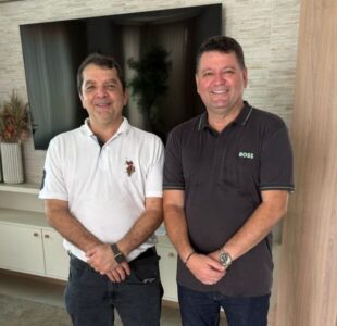 Dr. Hilton Gonçalo e Enoque Mota discutem cenário político maranhense com foco em 2026