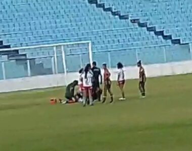INACREDITÁVEL: Sem ambulância no estádio, jogadoras Pinheirense passam mal em semifinal do Campeonato Maranhense 2023