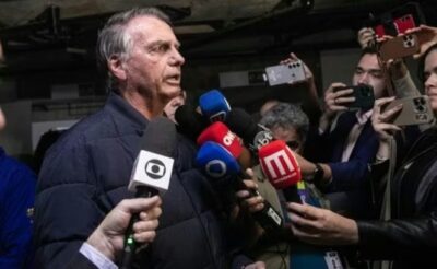 “Eu tenho vergonha de usar tornozeleira eletrônica”, diz Bolsonaro