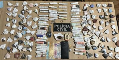 EM MIRINZAL, POLÍCIA CIVIL PRENDE HOMEM POR ESTUPRO DE VULNERÁVEL E TRÁFICO DE DROGAS
