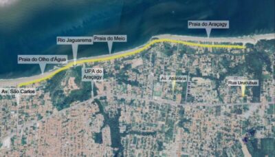 Veja como vai ficar o prolongamento da Avenida Litorânea do Olho d’Água ao Araçagy