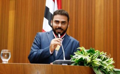 Dudu Diniz é homenageado com a Medalha Manuel Beckman na Assembleia Legislativa