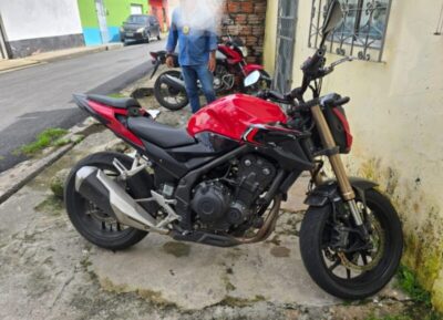 POLÍCIA CIVIL RECUPERA MOTOCICLETA AVALIADA EM R$ 38 MIL, EM SÃO LUÍS