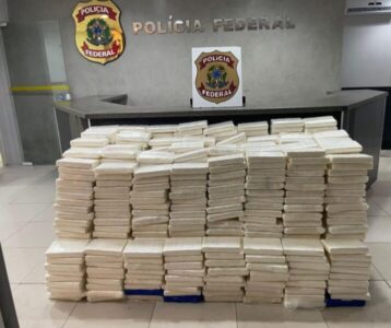 PF deflagra operação e apreende uma tonelada de cocaína em São Luís