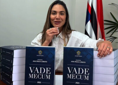 Ana Paula distribui Vade Mecum a estudantes de Direito do Maranhão