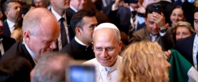 Brandão e a primeira-dama do Maranhão participam de audiência com o papa Leão XIV, no Vaticano