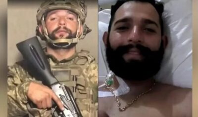 Soldado maranhense perde perna em mina na guerra da Ucrânia: quem é Rafael Paixão e qual será seu destino?