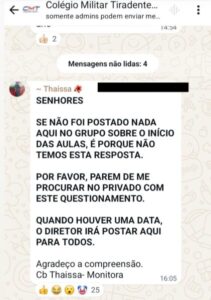 Atraso no Início das Aulas na Escola Militar de Pinheiro gera cobranças e irritação