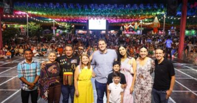 Orleans Brandão prestigia encerramento do Arraial da Assembleia Legislativa