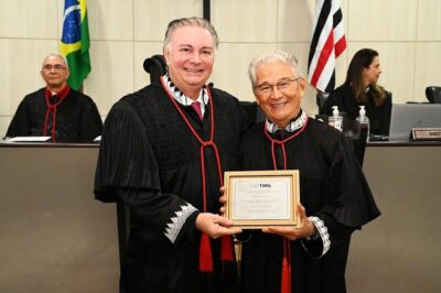 Desembargador se despede do TJMA com homenagem em razão da sua aposentadoria