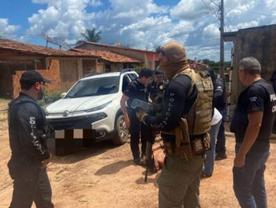 OPERAÇÃO GUARDIÃO: INVESTIGADO POR COMETER HOMICÍDIO EM MIRANDA DO NORTE É PRESO NA CIDADE DE VITÓRIA DO MEARIM