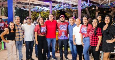 Dudu Diniz e Vinícius Ferro prestigiam Arraial da Família em São José de Ribamar