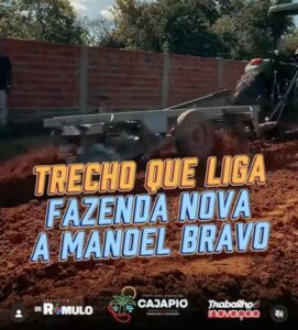 Vídeo: Prefeitura de Cajapió inicia recuperação de estrada vicinal entre Fazenda Nova e Manoel Bravo