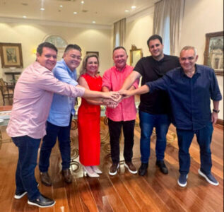 Kleber Tratorzão firma apoio a Orleans Brandão, Vinicius Ferro e Júnior Viana
