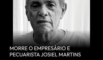 PARÁ: Morre o empresário Josiel Martins
