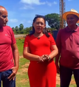Promessa cumprida: prefeita Letícia entrega poço artesiano no povoado Chapada dos Barros.