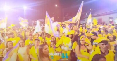 Janiel Souza arrasta multidão em grande caminhada em Itaguatins