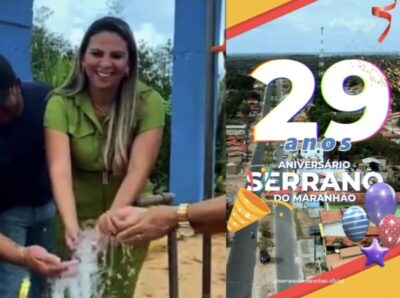 Serrano do Maranhão celebra 29 anos com o maior pacote de inaugurações de obras públicas da região