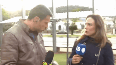 Conflito ao vivo: repórter do “Brasil Urgente” empurra jornalista do “Cidade Alerta” durante cobertura em SP