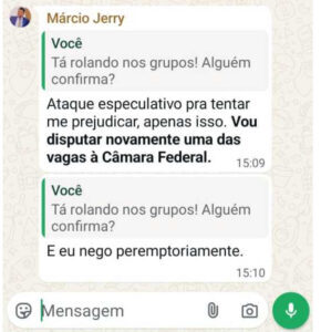 Márcio Jerry descarta ser vice de Felipe Camarão em 2026 para não se prejudicar