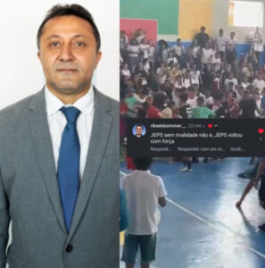Secretário de Esporte de Pinheiro é criticado após minimizar briga durante jogos escolares