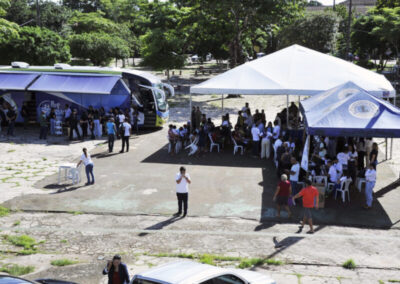 TJMA leva serviços a pessoas em situação de rua e à população de Pinheiro