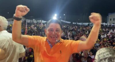 Comício em Colônia Amélia consolida Jamilson da Sabrina o candidato a prefeito líder absoluto em Turiaçu