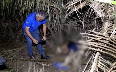 Corpo do pai de jovem sequestrada é encontrado em matagal  próximo à Ponta da Espera