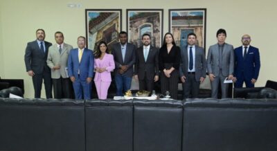 Em reunião na OAB-MA, Fábio Câmara discute questões de São Luís.