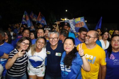 CONSAGRAÇÃO AZUL – Eudes Barros é reeleito prefeito e se consolida como maior liderança política de Raposa