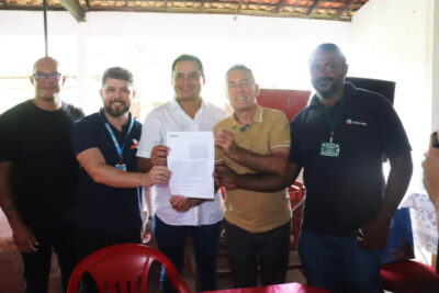 Prefeito Carrinho e o senador Weverton Rocha anunciam 50 moradias do Programa Minha Casa Minha Vida Rural, no Quilombo Ipiranga