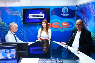 “ON AIR”! ‘EM DISCUSSÃO’: aborda programas de trainee em saneamento que serão realizados pela Caema