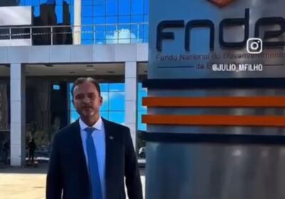Júlio Filho participa de agenda em Brasília e reforça apoio a obras da educação em São José de Ribamar