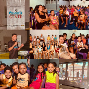 Cinema para Todos: Lima Campos leva cultura e diversão ao ginásio da Toca da Raposa