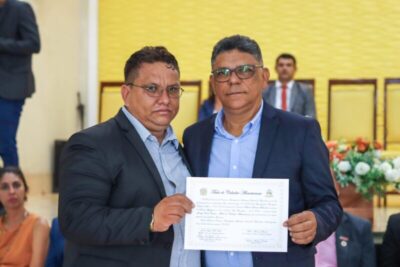 Tutoiense Joacy Castro recebe Título de Cidadão Alcantarense