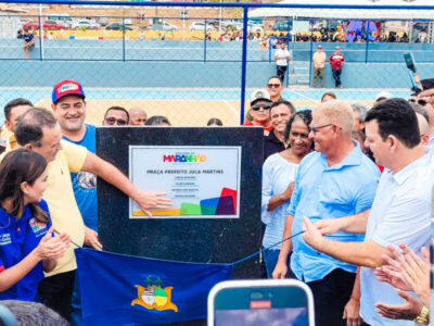 Prefeito Zé Martins inaugura Praça Juca Martins. Maior líder político de Bequimão recebe homenagem