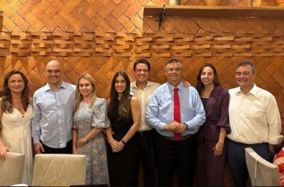 Ministros Alexandre de Moraes e Gilmar Mendes em São Luís para o casamento de Flávio Dino