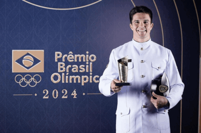 Maranhense é eleito melhor atleta da vela no Prêmio Brasil Olímpico 2024